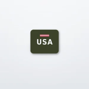 American Flag Tactical Patch (2-Pack)