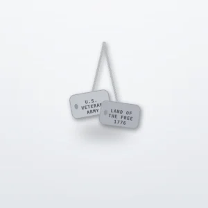 U.S. Veteran Military Dog Tags
