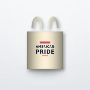 American Pride Canvas Tote Bag